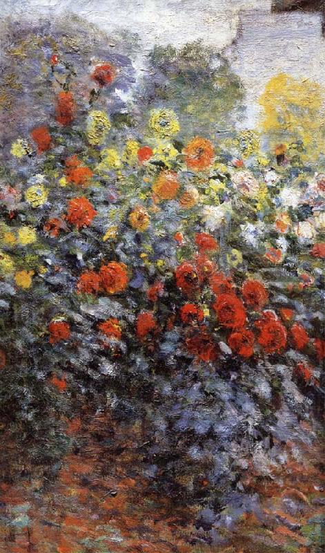 Claude Monet Detail from Monet-s Garden in Argenteuil oil painting image